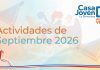 Talleres septiembre Casa Joven Casa Joven